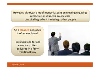 From E-Learning to Social Learning