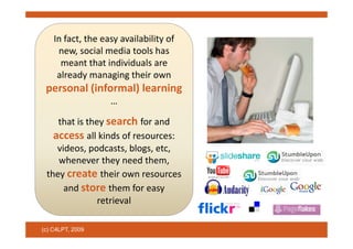 From E-Learning to Social Learning