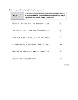 Punctuation Train Ela specimen-items-2019-final | PDF
