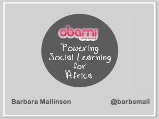 Afrinnovation - eLearning Africa