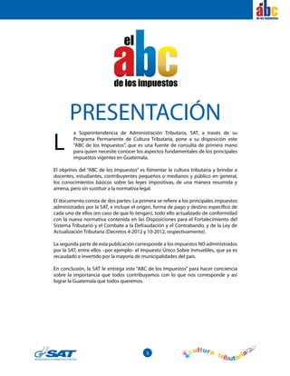 El abc de los impuestos | PDF
