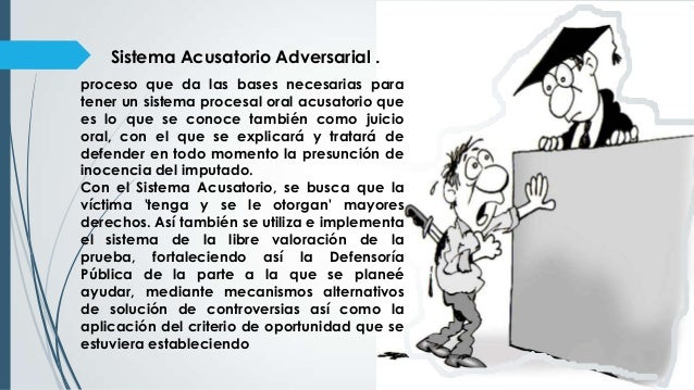 El abc del sistema acusatorio adversarial