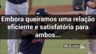 Embora queiramos uma relação
eficiente e satisfatória para
ambos...
 