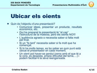 Elaboració De Presentacions MultimèDia Tema 2xblog