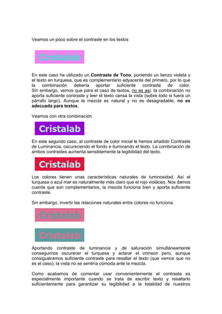 Turquesa Complementario Elaboración de cartas menú | PDF