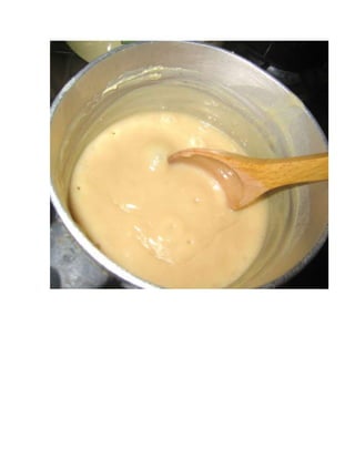 Elaboración del manjar blanco