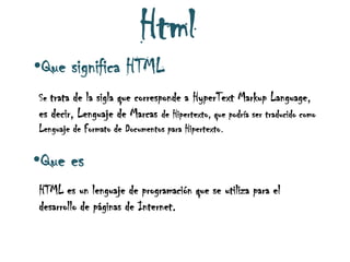 Elaboración del periódico en HTML y en GLOGSTER | PPTX