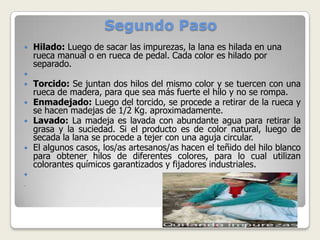 Rompa Color Elaboración de prendas de alpaca | PPT
