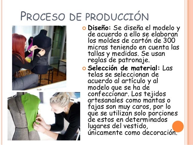 Como se elabora las prendas de vestir imag - Imagui