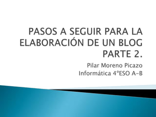 Pilar Moreno Picazo
Informática 4ºESO A-B
 