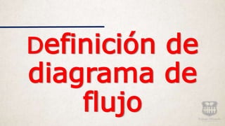 Definición de
diagrama de
flujo
 