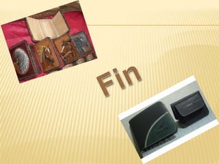 Elaboracion de billeteras de cuero