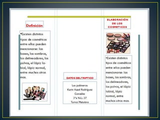 Elaboracion de cosmeticos