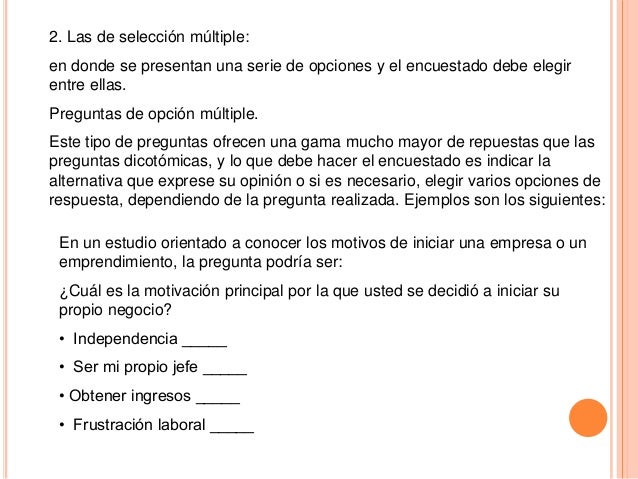 preguntas importantes con respuesta elaboraci 243 n de cuestionarios entrevista y encuesta preguntas importantes con respuesta elaboraci 243 n de cuestionarios entrevista y encuesta