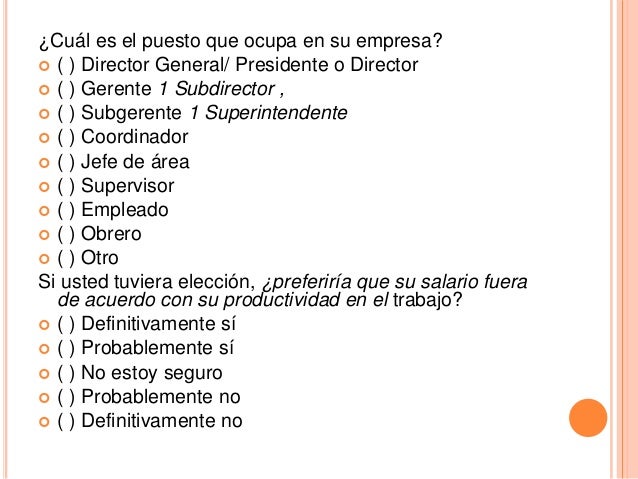 preguntas cerradas a una empresa elaboraci 243 n de cuestionarios entrevista y encuesta preguntas cerradas a una empresa elaboraci 243 n de cuestionarios entrevista y encuesta