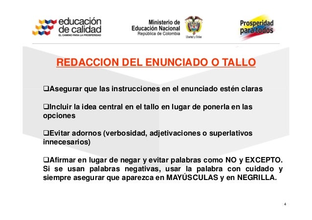 preguntas capciosas de opcion multiple elaboracion de items tipo icfes preguntas capciosas de opcion multiple elaboracion de items tipo icfes