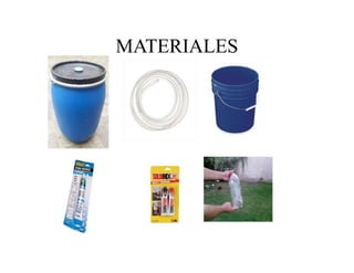 MATERIALES
 