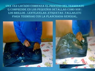 A continuación observamos la tela preparada lista a ser rayado con los moldes o patrones  de la prenda deseada