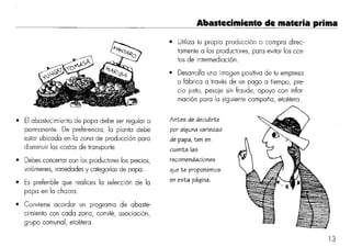 Elaboracion de papa seca