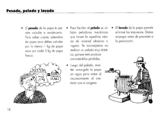 Elaboracion de papa seca