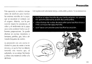 Elaboracion de papa seca