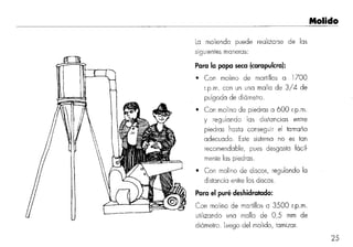 Elaboracion de papa seca