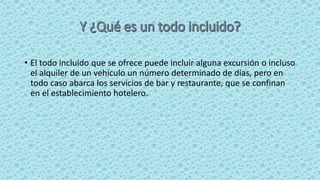 Que Incluye Elaboracion de paquetes turísticos | PPTX