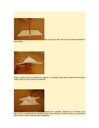 Elaboracion de una mariposa