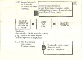 Elaboracion proyectos de inversion