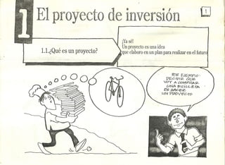 Elaboracion proyectos de inversion