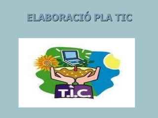 ELABORACIÓ PLA TIC
 