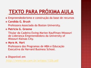 Elaboração de Projetos - Aulas 1 e 2