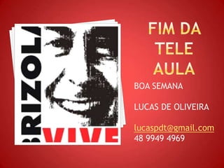 Elaboração de Projetos - Aulas 1 e 2