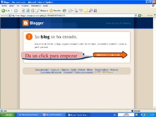 Da un click para empezar  