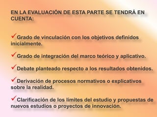 ¿EN QUÉ MOMENTO SE HARÁN LAS COSAS? (temporalización), 