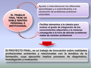   Describir el producto que se pretende conseguir.