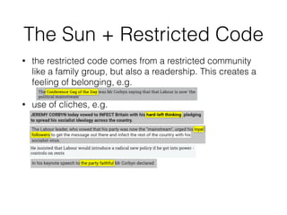 Elaborated and restricted codes | PDF