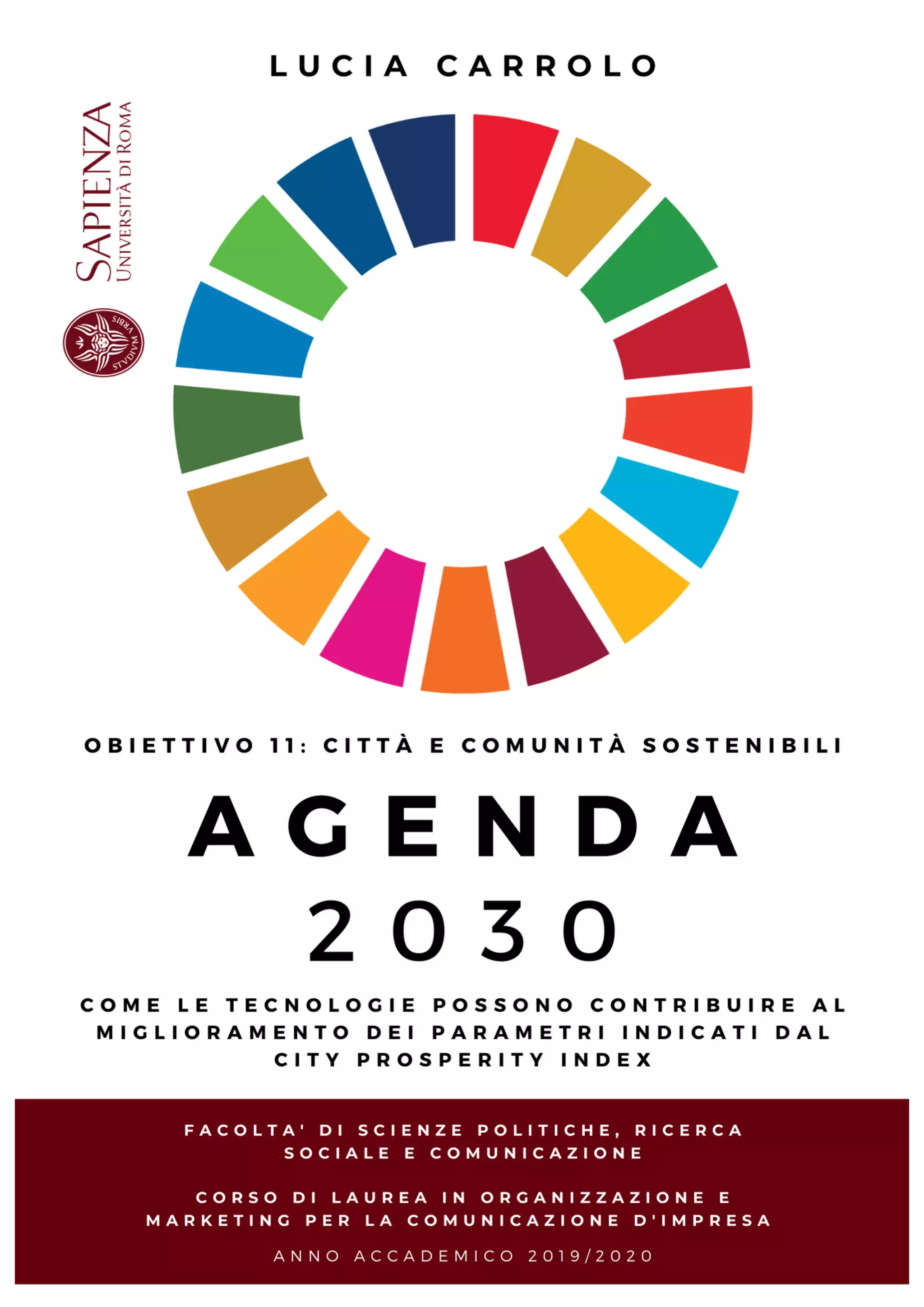 OBIETTIVO 11 CITT E COMUNIT SOSTENIBILI AGENDA 2030 PDF
