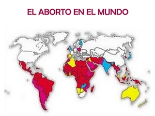 EL ABORTO EN EL MUNDO