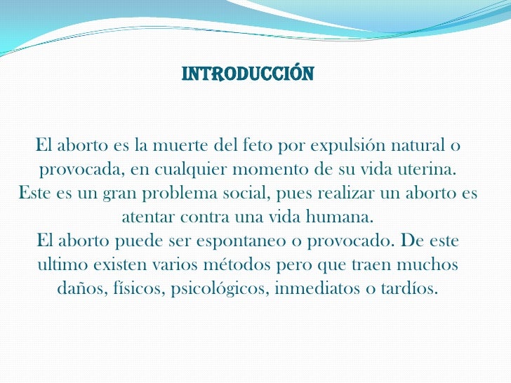 El Aborto