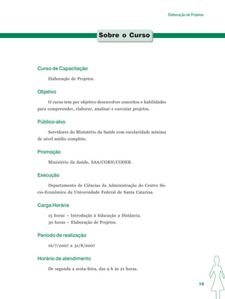 Apostila Elaboração de Projetos