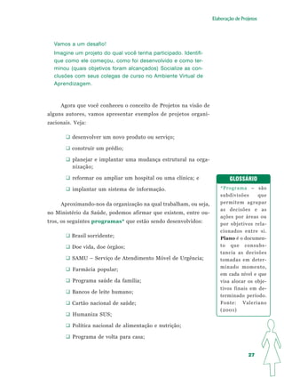 Apostila Elaboração de Projetos