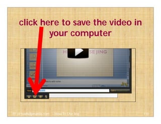 click here to save the video in
your computer
110@ virtualhelpmanila.com - How To Use Jing
 
