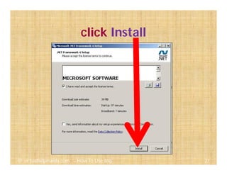 click Install
27@ virtualhelpmanila.com - How To Use Jing
 