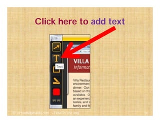 54@ virtualhelpmanila.com - How To Use Jing
Click here to add text
 