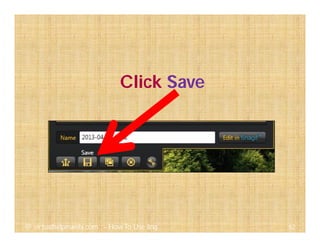 62@ virtualhelpmanila.com - How To Use Jing
Click Save
 