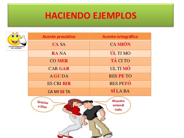 El acento