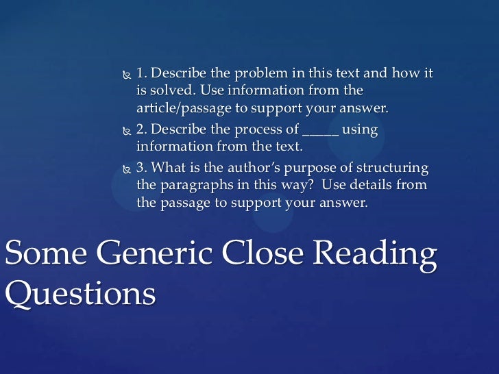 ELA Common Core Shifts