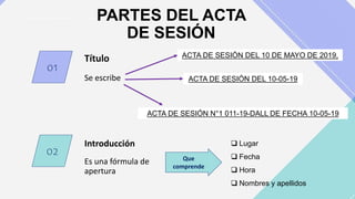 El acta.ppt
