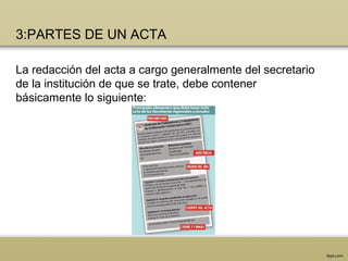 El acta presentacion ppt (1) | PPT